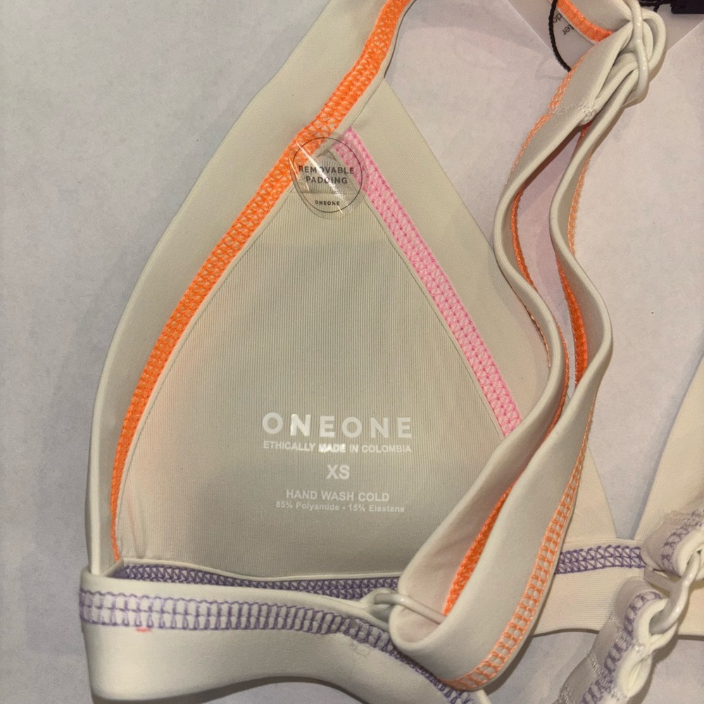 OneOne Swim Kameron Top Virginia Size XS - Picture 4 of 5